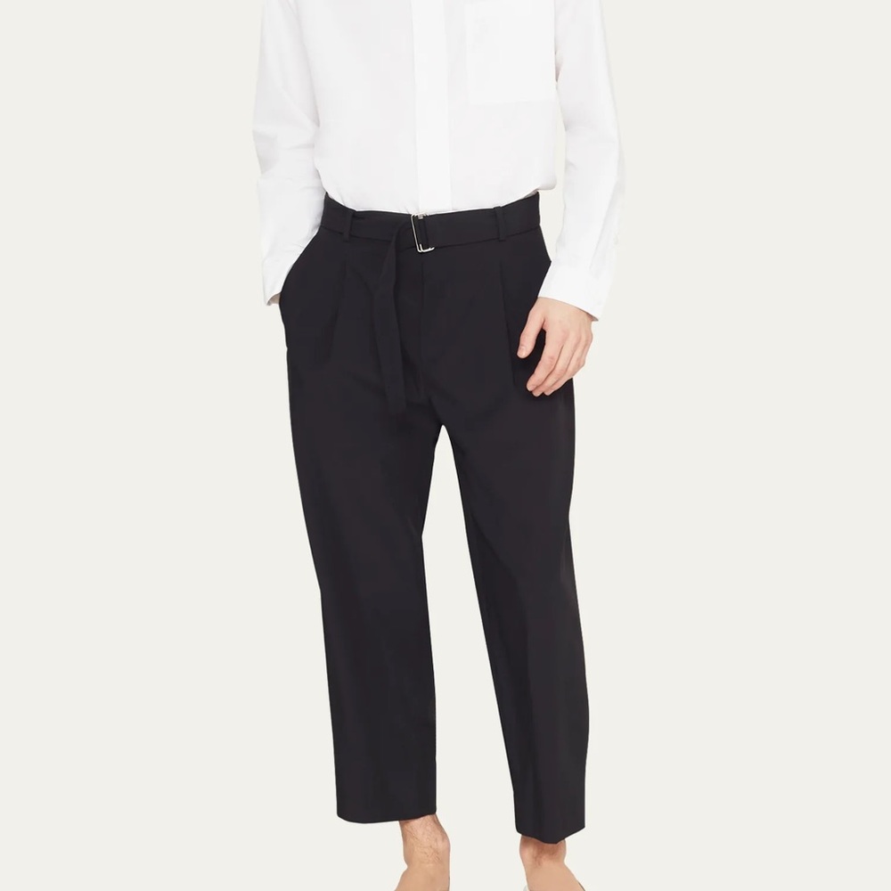 3.1 Phillip lim ankle wool pants size 4 black with belt